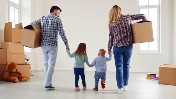 A big move is perhaps the hardest for your children. Here's how you can make the transition easier for them.